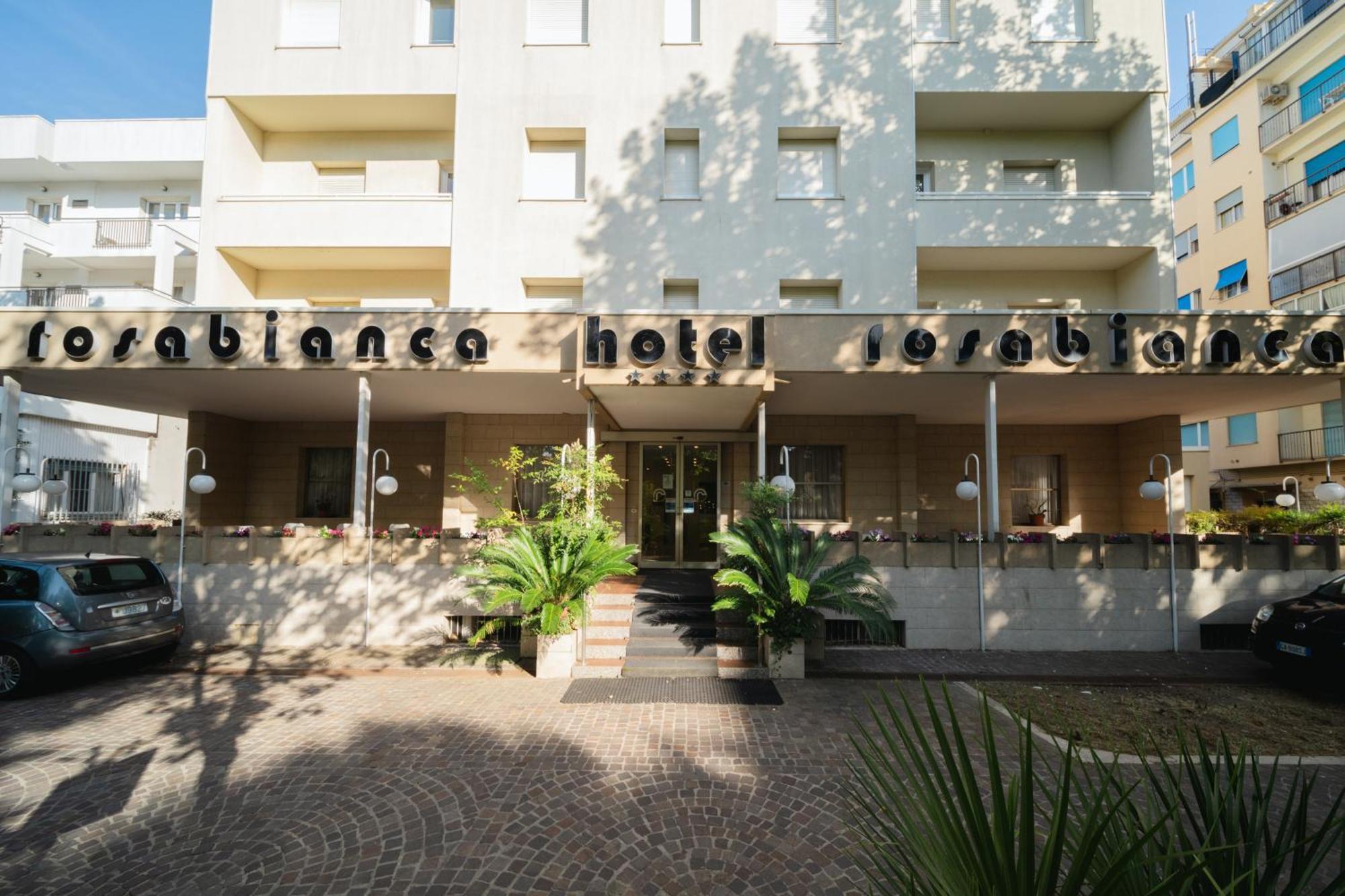Hotel Rosabianca Римини Экстерьер фото