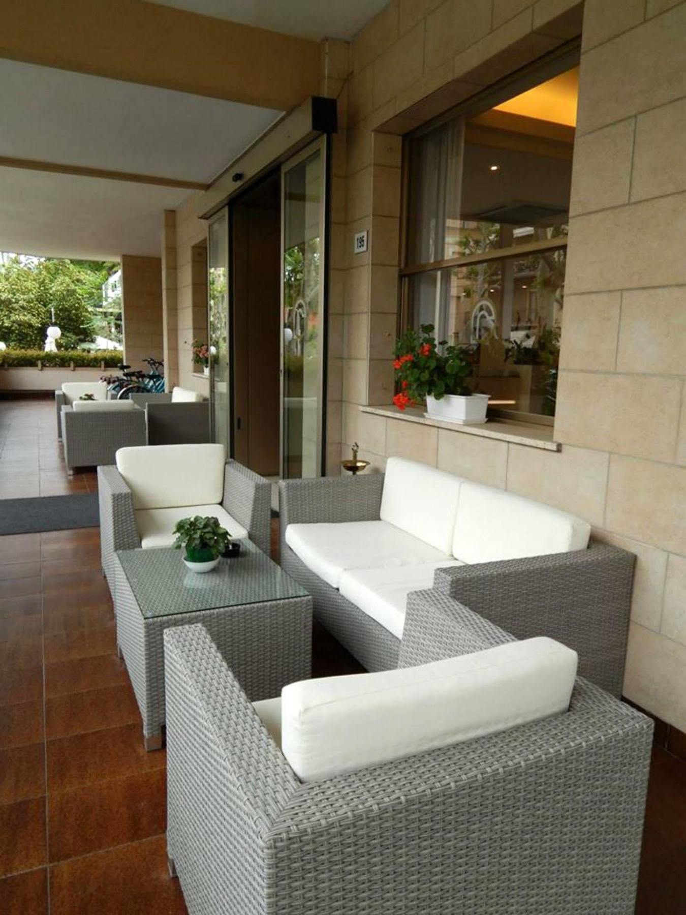 Hotel Rosabianca Римини Экстерьер фото